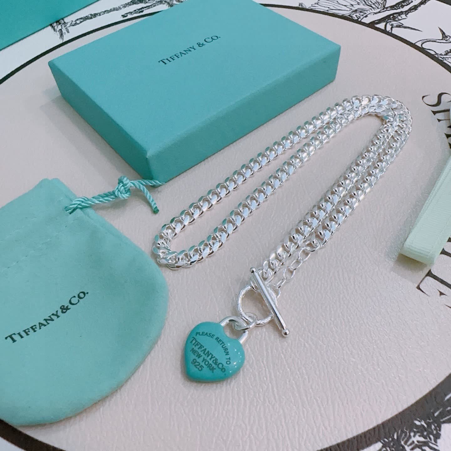 Tiffany & Co. Heart Tag Necklace